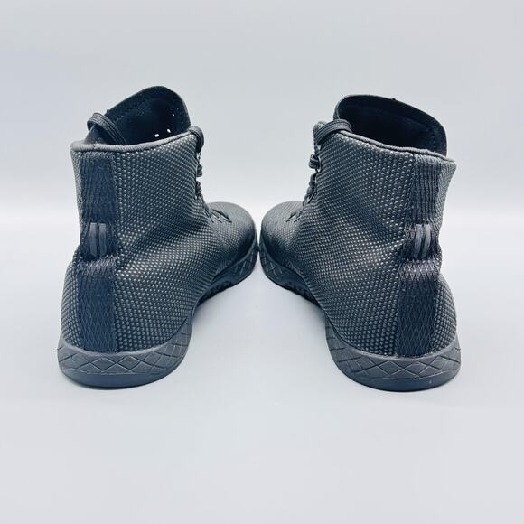 NOBULL Shoes Womens 8 Black Trainer High Top Athletic CrossFit Gym Sneakers - Picture 4 of 8